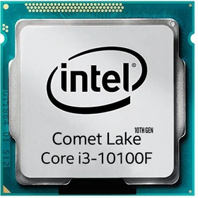 پردازنده اینتل مدل Core i3 10100F باکس