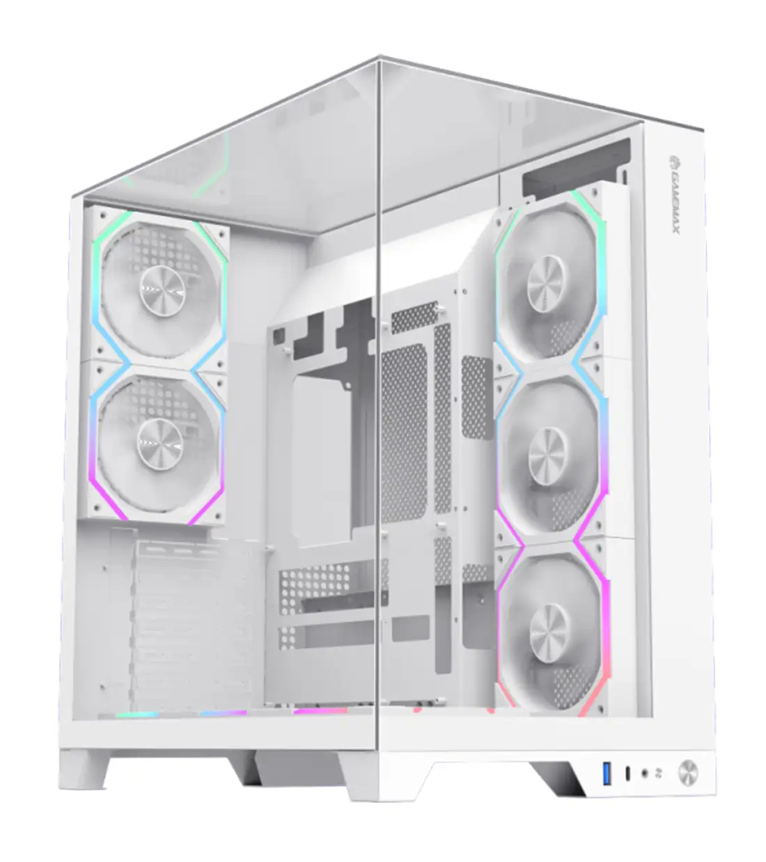 کیس گیمینگ گیم مکس Infinity Pro White