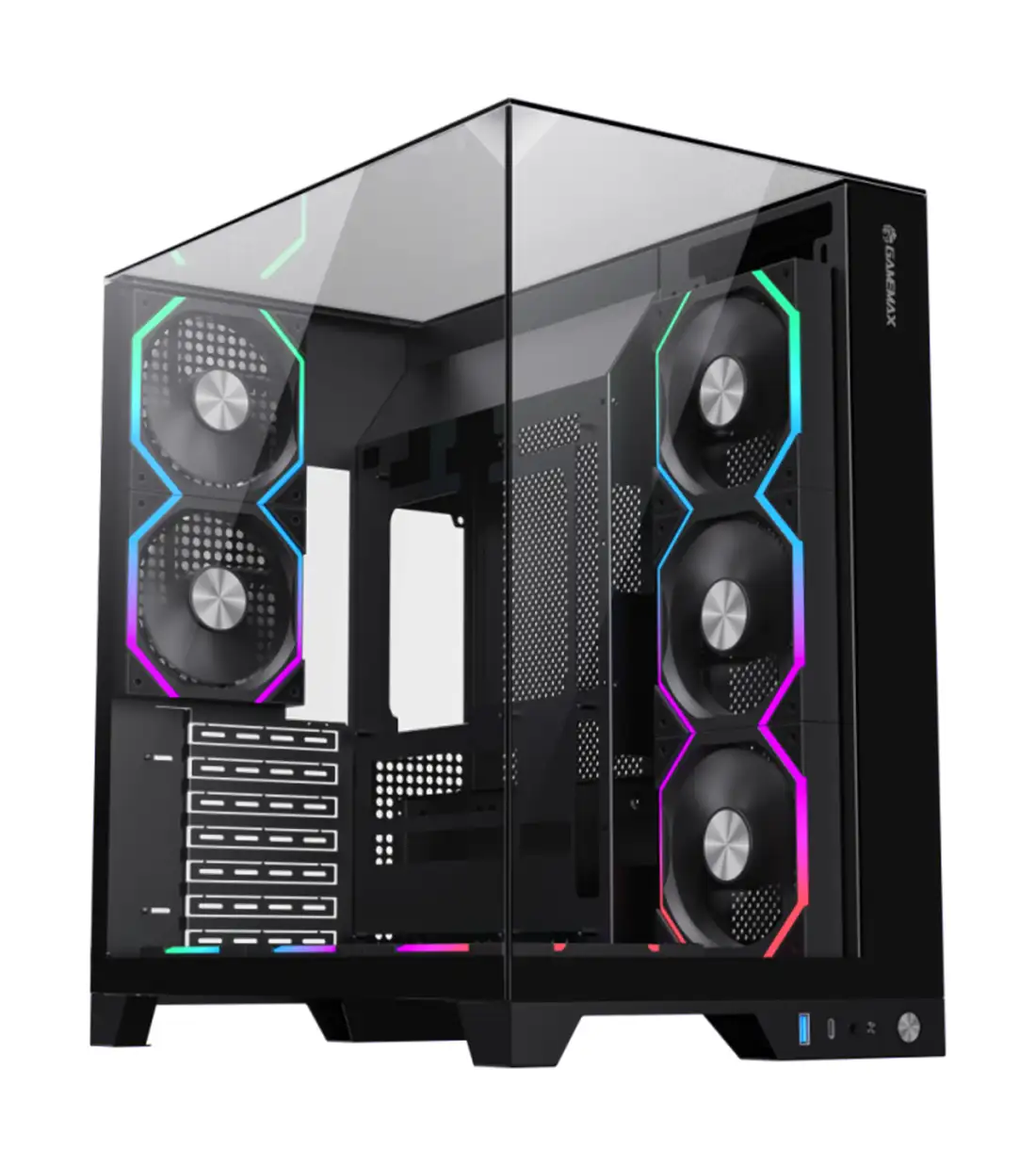 کیس گیمینگ گیم مکس Infinity Pro Black