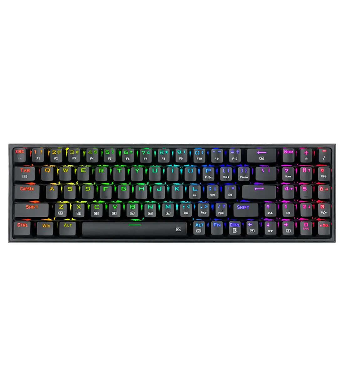 کیبورد مکانیکال گیمینگ ردراگون Pollux K628 RGB