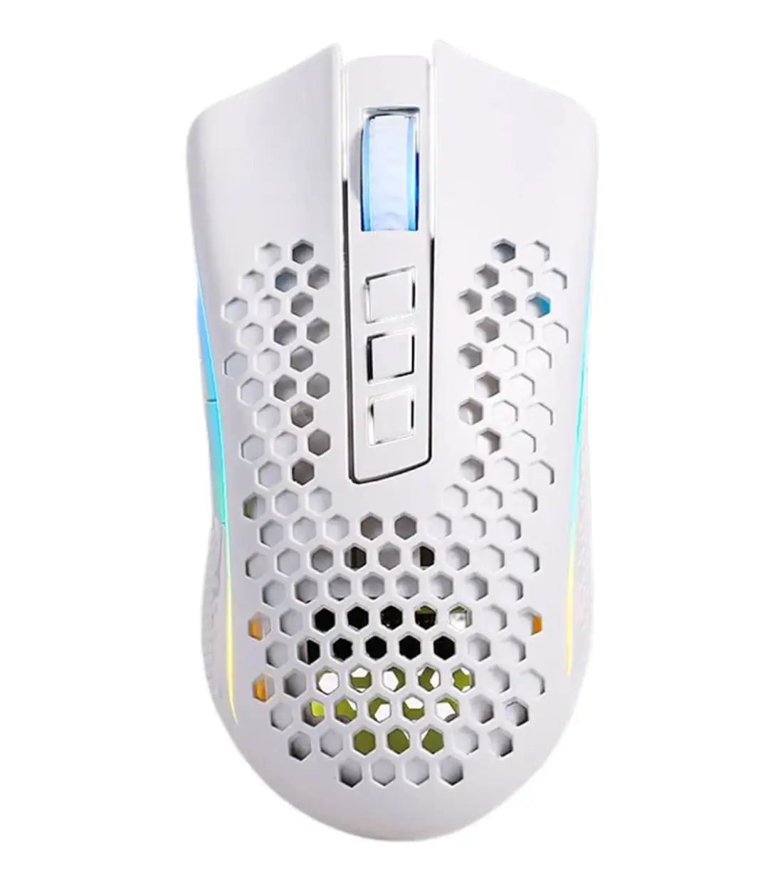 موس بی سیم گیمینگ ردراگون Storm Pro M808-KS White